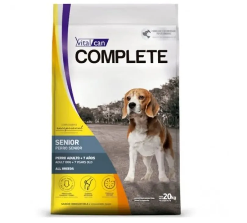 VitalCan Complete perro Senior 20Kg