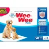 Wee Wee Four Paws Dogs Pee Pads 50 Un