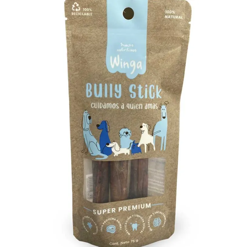 Winga Bully Stick M 75gr Snack para Perros