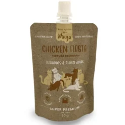 Winga Chicken Fiesta Snack para Gatos 90gr