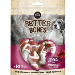 Zeus Better Bones Huesitos Pato y Arándanos 10 unidades 219gr