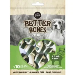 Zeus Better Bones Huesitos Cordero y Menta 10 unidades 219gr