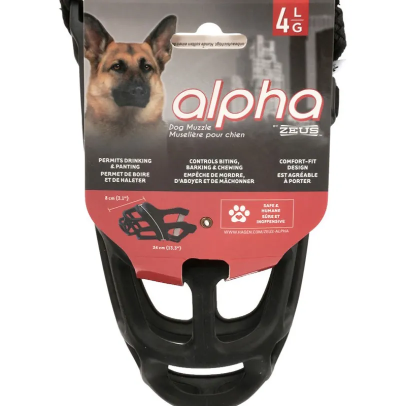 Zeus Bozal para perros Alpha